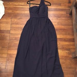 Bill Levkoff Maroon Bridesmaids dress